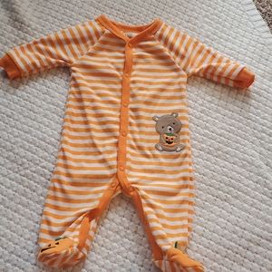 3 Month Halloween Fleece Pajama